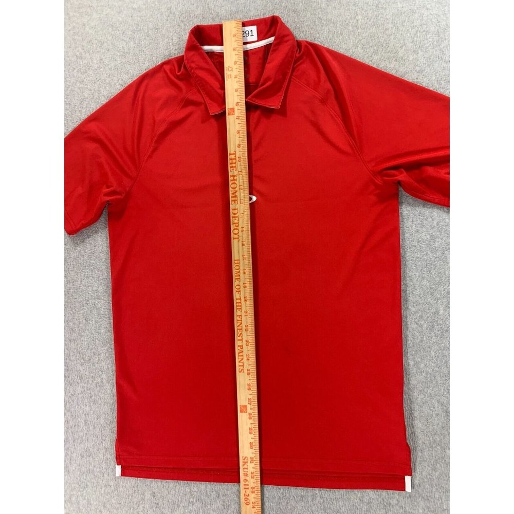 Oakley Regular Fit Classic Solid Short Sleeve Pol… - image 7